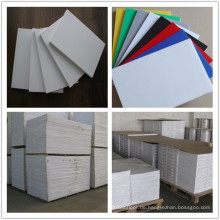 Weiße Farbe PVC-Schaumstoff-Brett